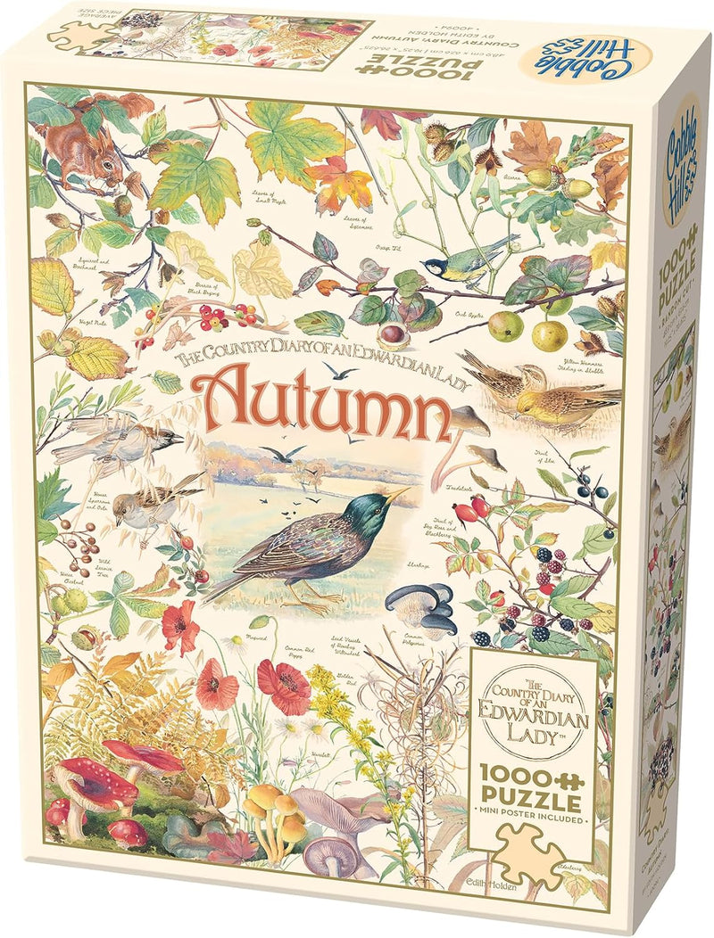 Cobble Hill - 1000 Piece Puzzle - Autumn
