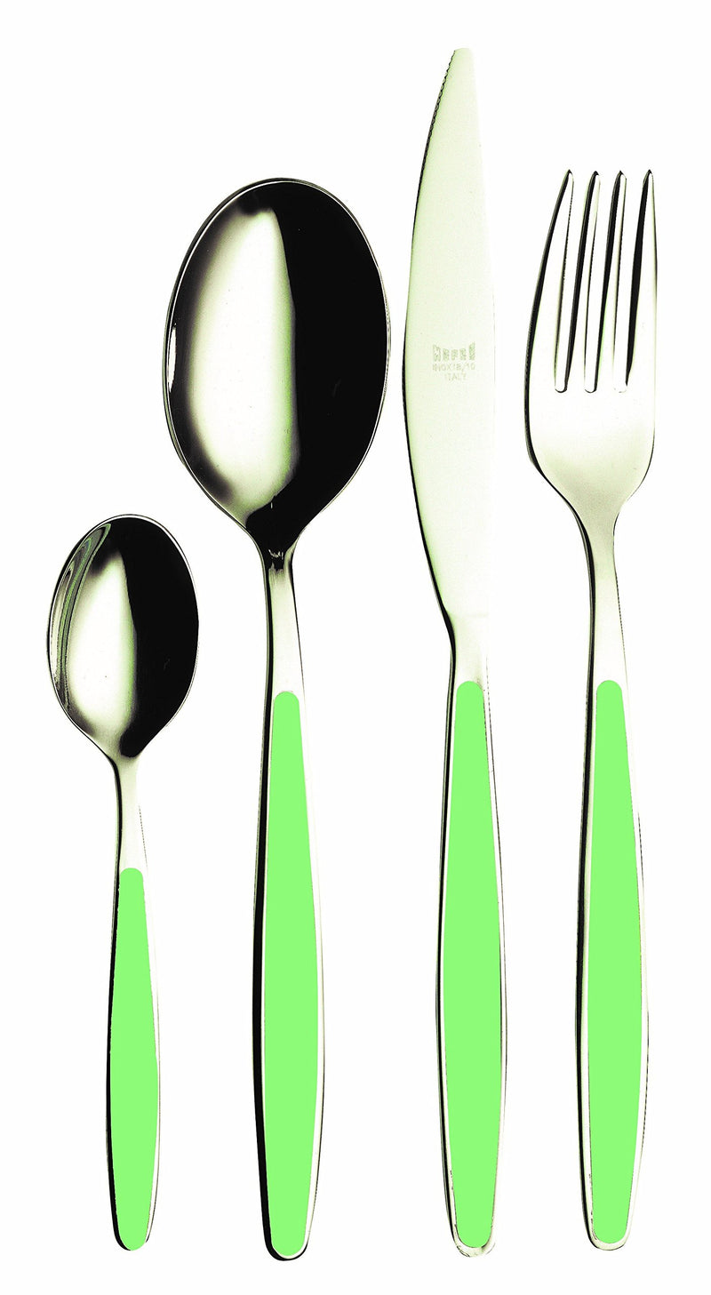 Mepra – Caramella Acquamarine – 24-Piece Flatware Set