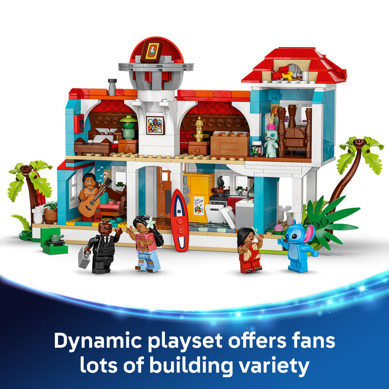 LEGO Disney Lilo and Stitch Beach House 43268