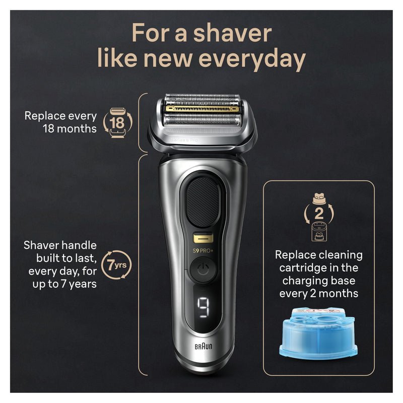 Braun Series 9 Pro+ 9567cc Foil Shaver with SmartCare Center