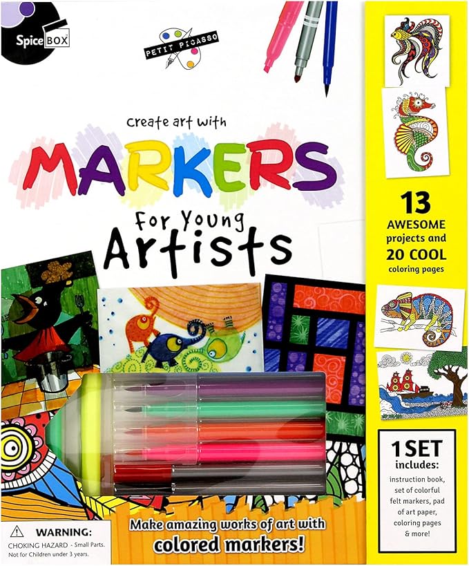SpiceBox - PICASSO -CREATE ART WITH MARKERS