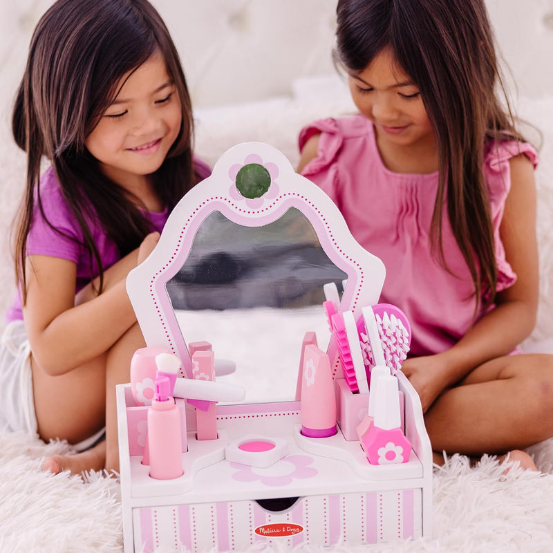 Melissa & Doug - Wooden Beauty Salon Play Set