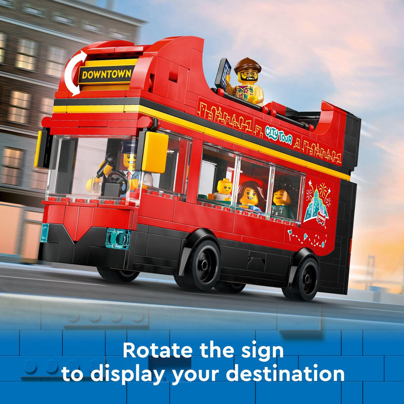LEGO City Red Double-Decker Sightseeing Bus 60407