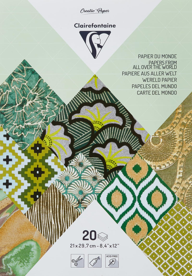 Clairefontaine - World Paper A4 Green