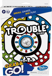 Hasbro Gaming - Grab & Go Travel Game - Trouble
