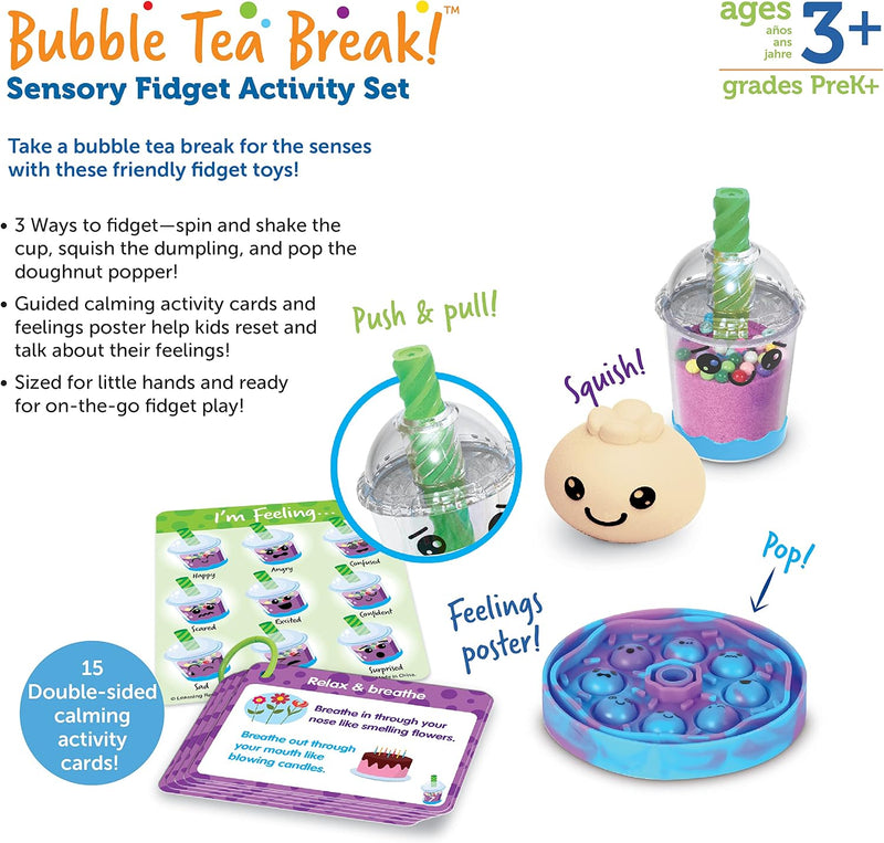 Learning Resources - Bubble Tea Sensory Bottles