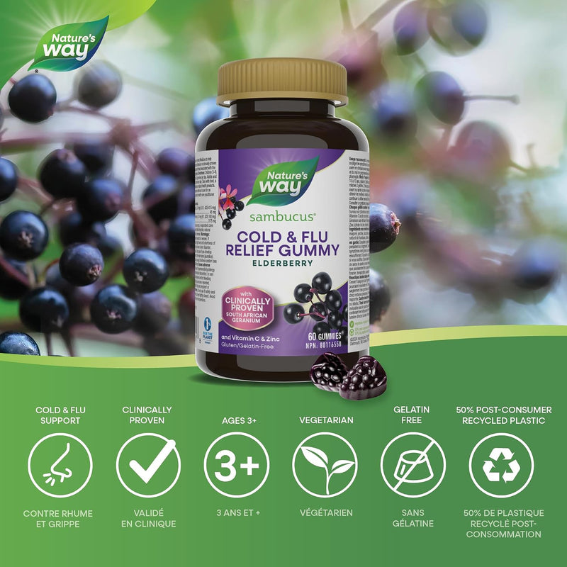 Nature's Way - Sambucus Relief Adult Gummies
