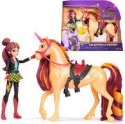 Spin Master - Unicorn Academy - Doll & Unicorn Set - Valentina & Cinder