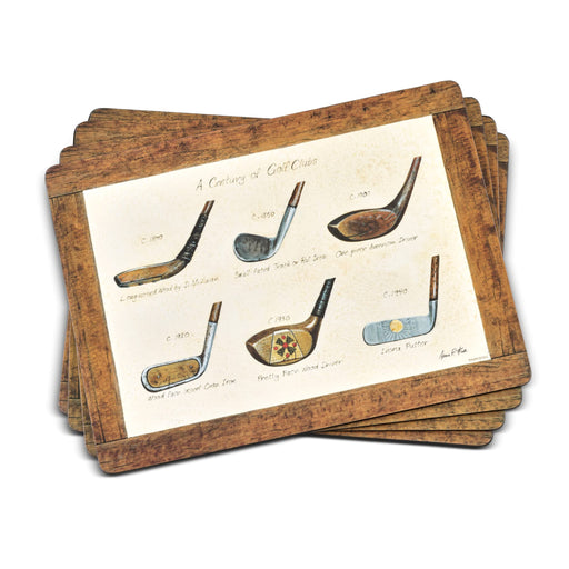 Pimpernel A History of Golf Placemats – Set of 4, 15.7 × 11.7 in