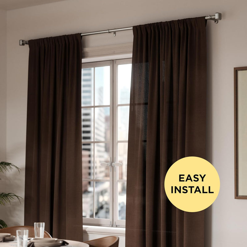 UMBRA - Geo Pinpoint Curtain Rod