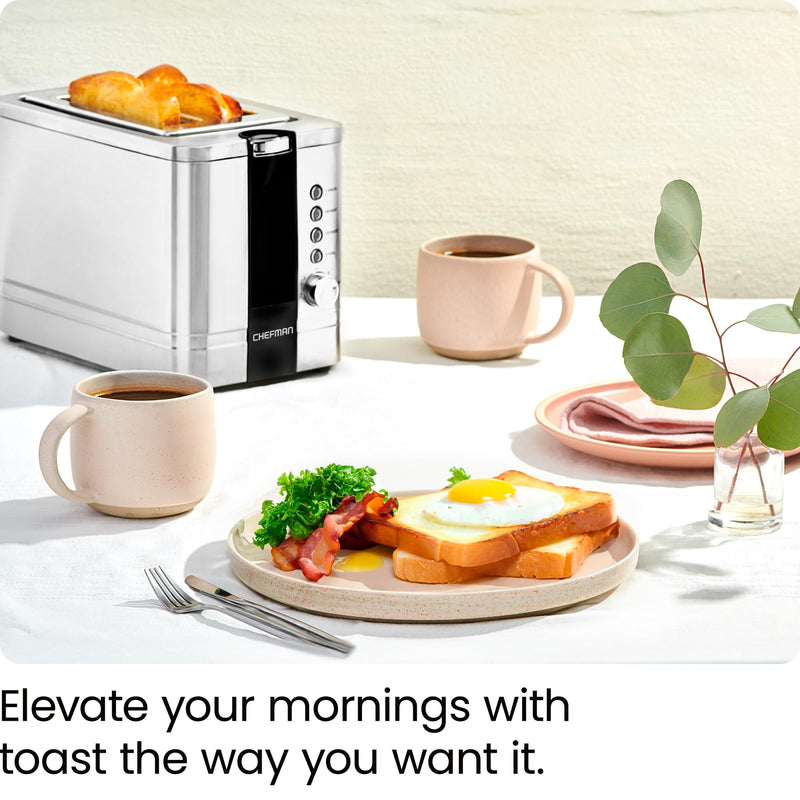 Chefman 2-Slice Stainless Steel Toaster