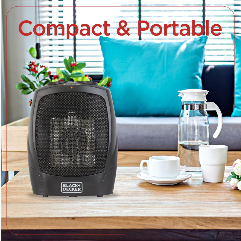 BLACK+DECKER - BHDC201 - Portable Desktop Heater