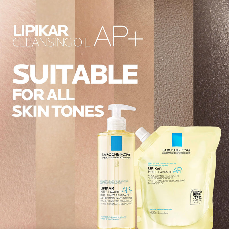 La Roche-Posay - Lipikar Oil AP+ - Cleansing Oil Refill - 400 mL