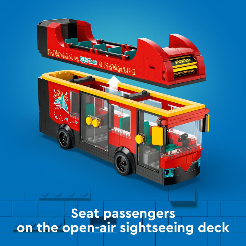 LEGO City Red Double-Decker Sightseeing Bus 60407