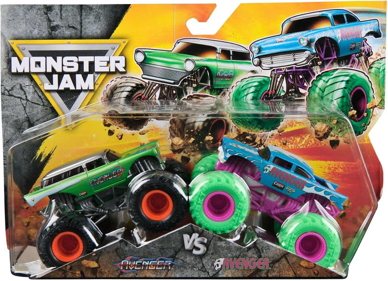 Monster Jam - Official 1:64 Scale Diecast Truck 2-Pack Series 33