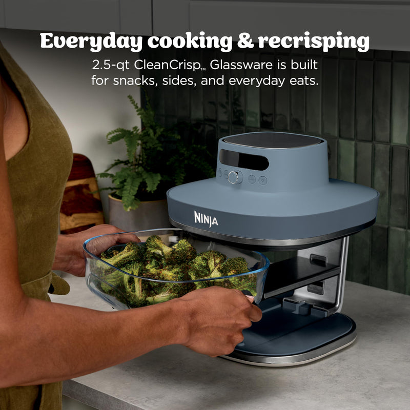 Ninja – Crispi Pro AS101CCY Glass Air Fryer – Cyberspace – product image 4