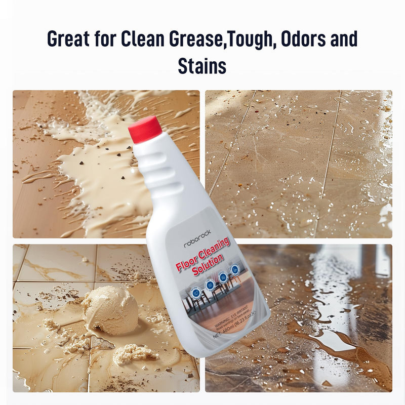 Roborock Floor Cleaning Solution, 16.2 fl. oz.