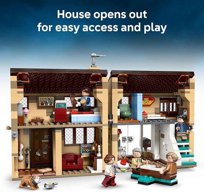 LEGO - 76451 - Harry Potter - Privet Drive - Aunt Marge's Visit - 639 Pc