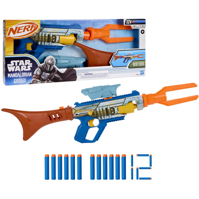 NERF x Star Wars - The Mandalorian Dart Blaster - 12 Darts