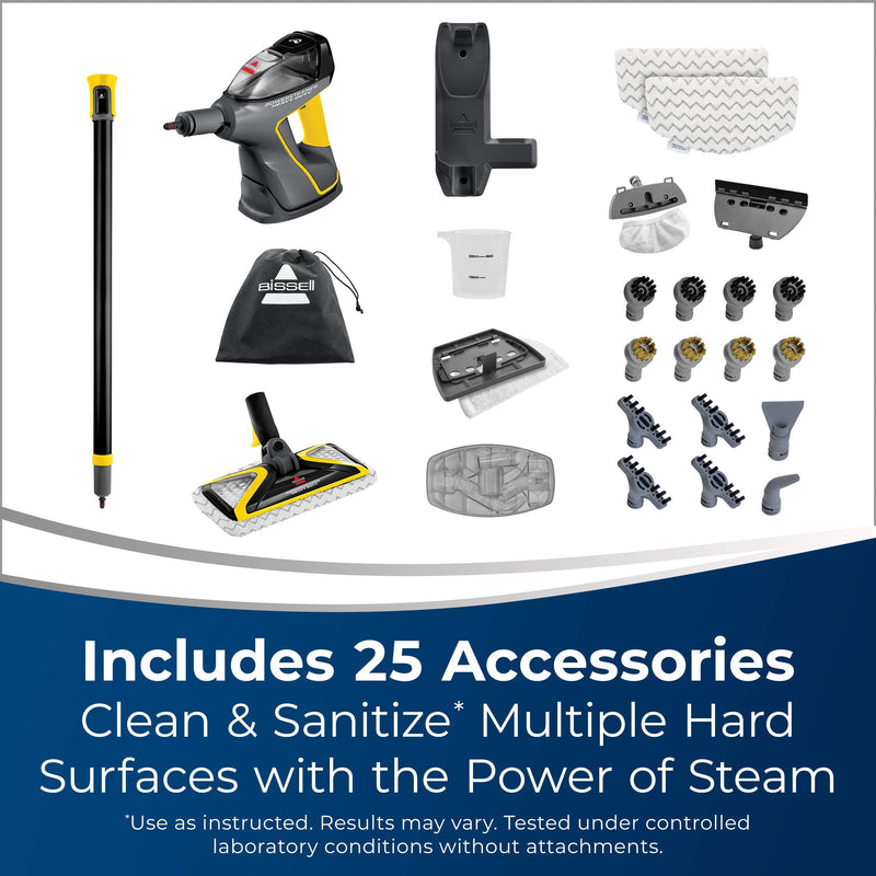 BISSELL Power Steamer 2685B 3-in-1 Steam Mop