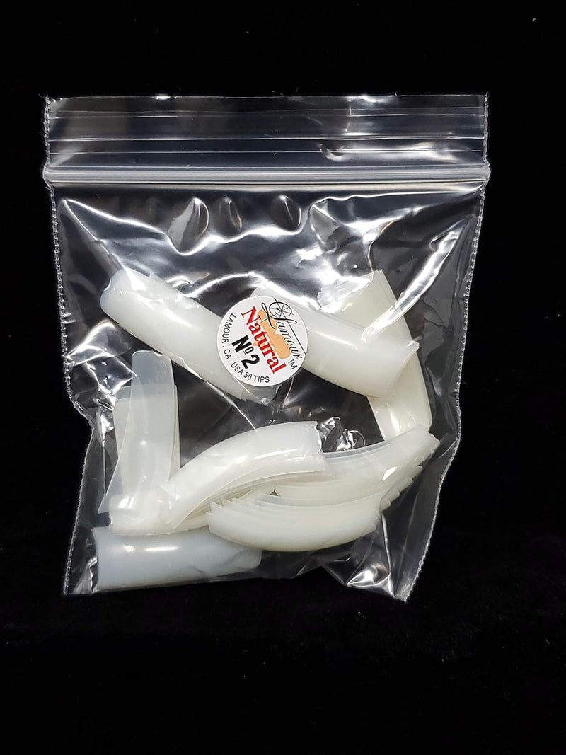 Lamour - Tip Natural Lamour Focus #2 (50-PACK)