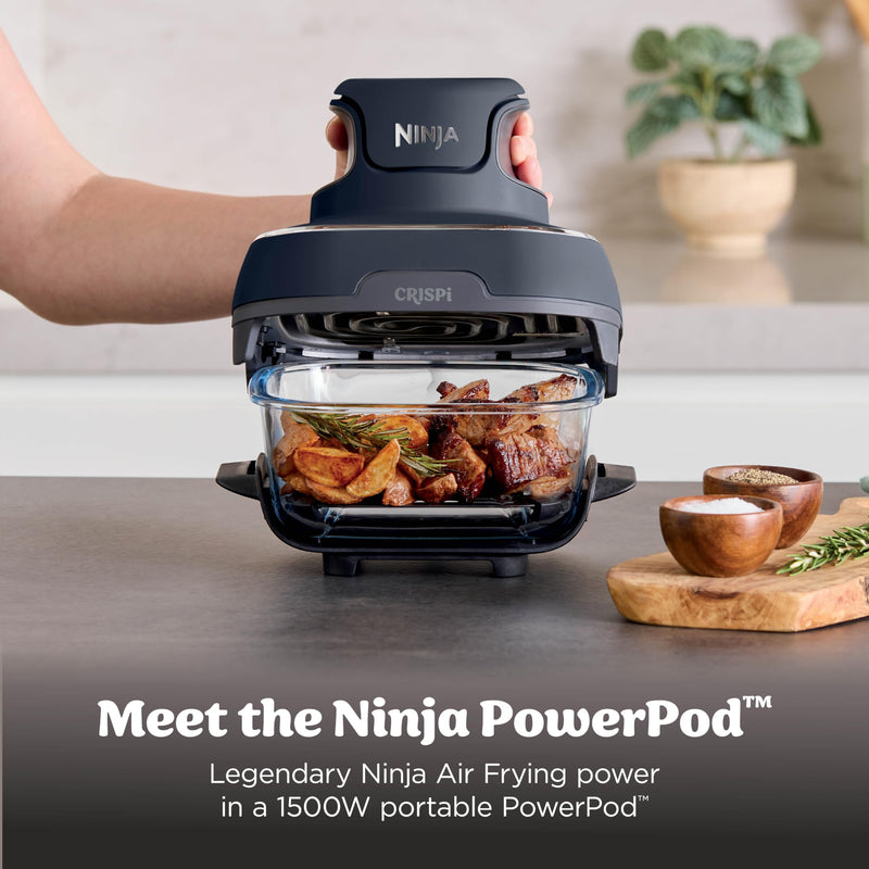 Ninja – Crispi FN101CGY Portable Glass Air Fryer – Cyberspace – product image 3