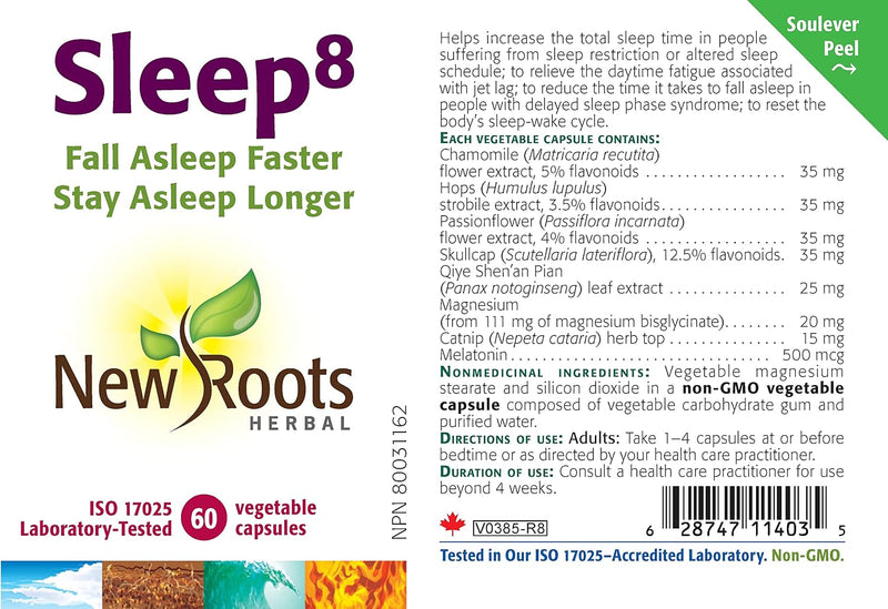 New Roots Herbal - Sleep - 60 Capsules