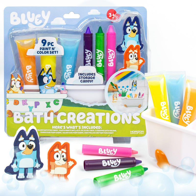 Horizon Group USA - Coloriage créatif pour le bain Bluey