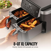 Ninja – DualZone DZ801C Air Fryer – Grey – product image 6