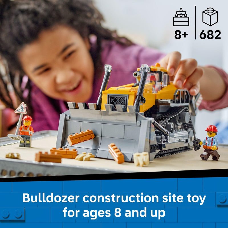 LEGO City Yellow Bulldozer 60466
