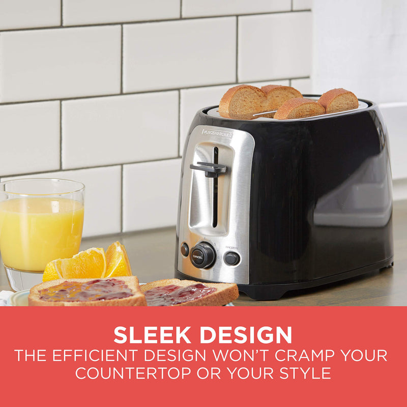 BLACK+DECKER - TR1278BD - 2-Slice Toaster
