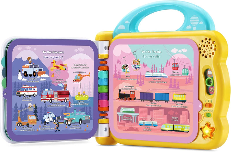 LeapFrog - 100 Things That Go Book (Bilingual English-French)