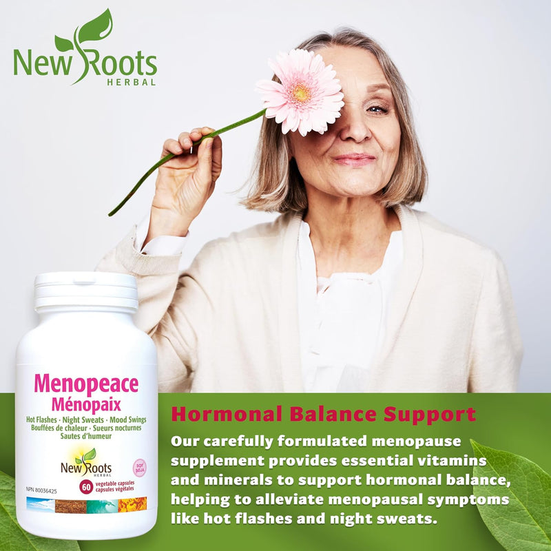 New Roots Herbal - Menopeace - 60 Capsules