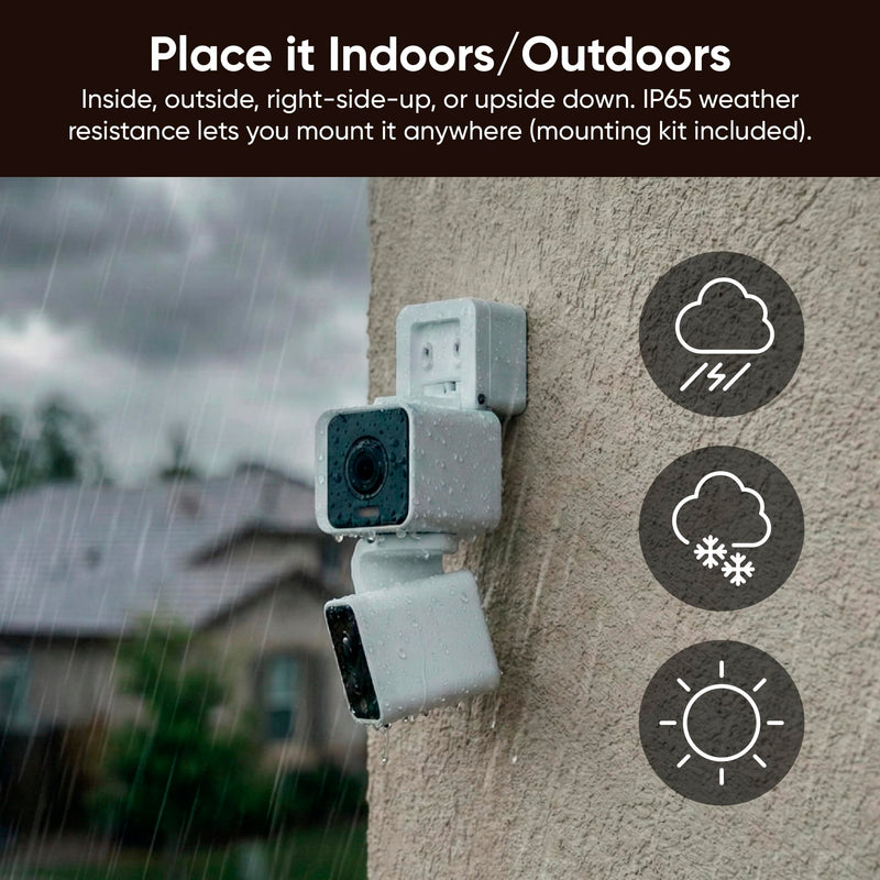 Wyze Pan Cam Duo Security Camera WYZEC-DUO-WH, White