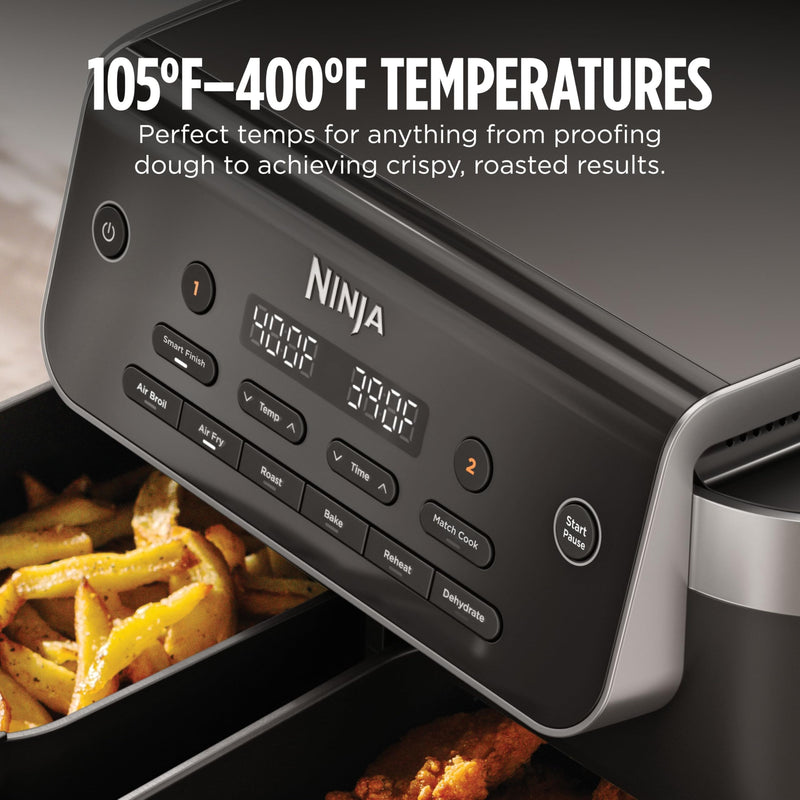Ninja – DualZone DZ801C Air Fryer – Grey – product image 2