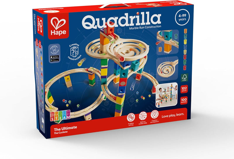 Hape - The Ultimate Quadrilla Wooden Marble Run