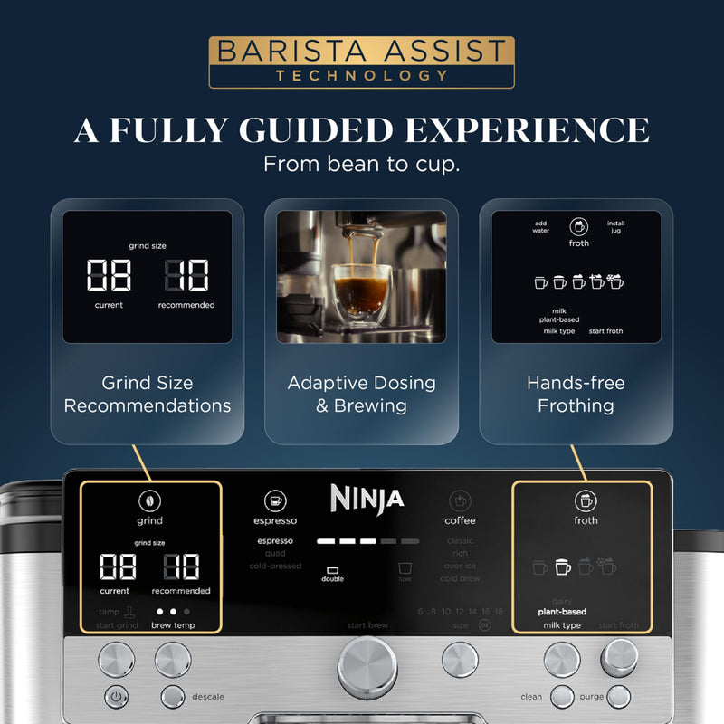 Ninja Luxe Café Premier Espresso Machine ES601C
