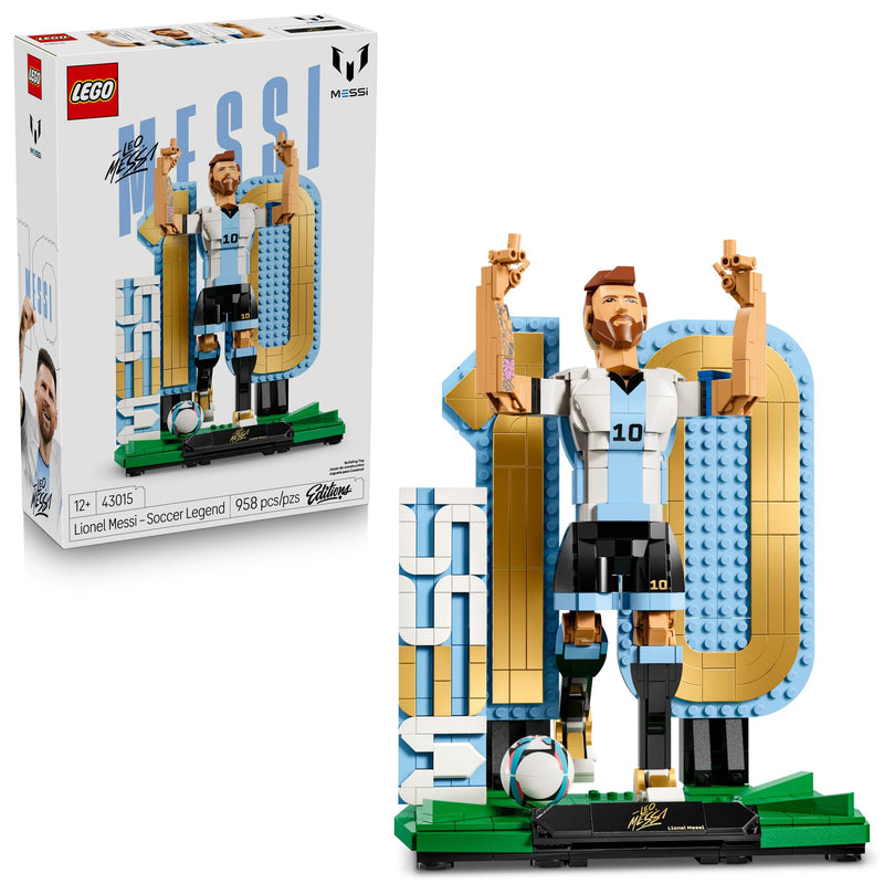 LEGO Editions Lionel Messi Soccer Legend 43015