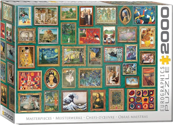 Eurographics - 2000 Piece Jigsaw Puzzle - Fine Art Masterpieces