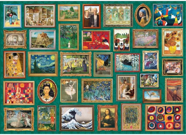 Eurographics - 2000 Piece Jigsaw Puzzle - Fine Art Masterpieces