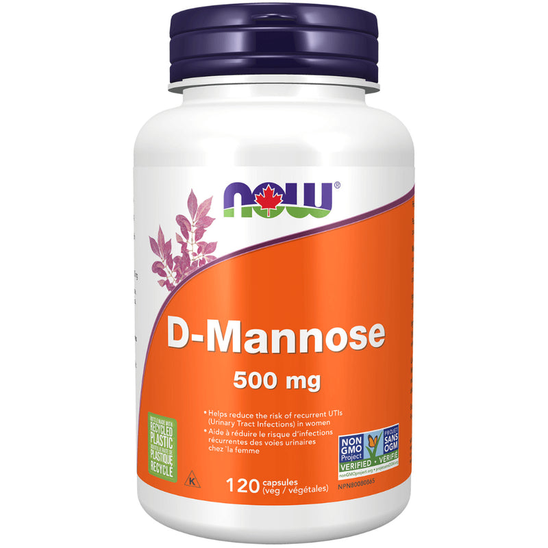 Now - D - Mannose 500MG 120VCAP