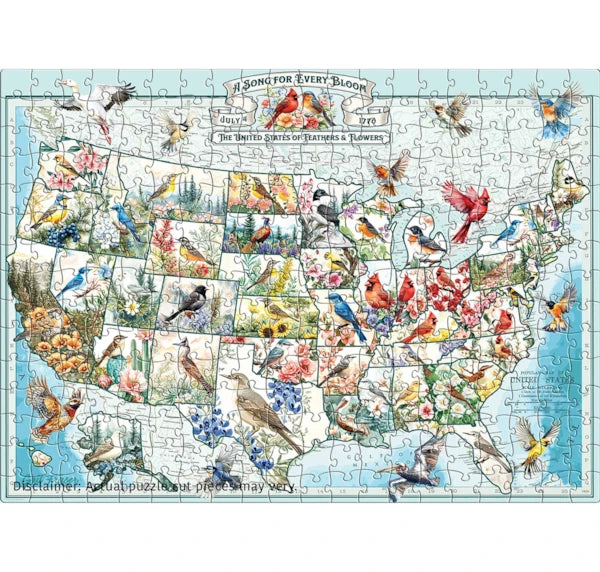 Eurographics - 300 Piece Jigsaw Puzzle - A Song for Every Bloom