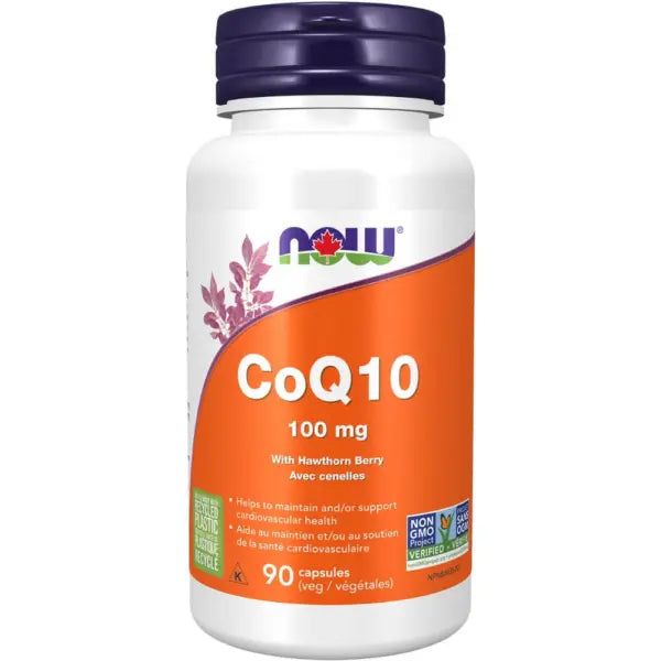 Now - COQ10 100MG with Hawthorn 90VCAP