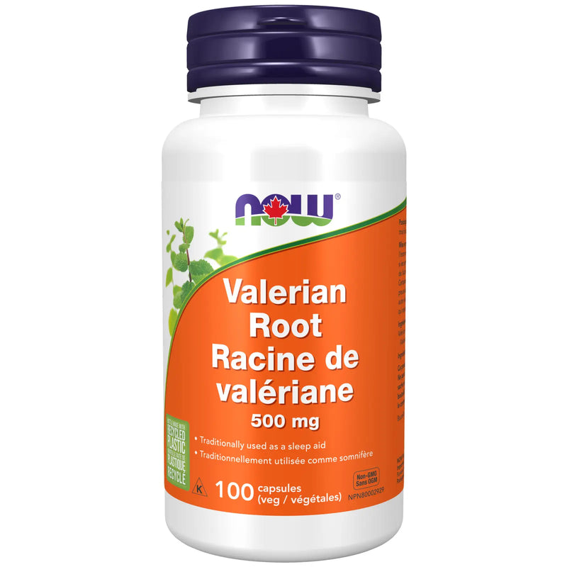 Now - Valerian Root 500MG 100VCAP