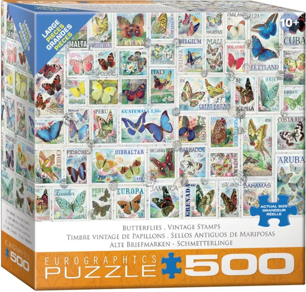 Eurographics - Butterflies, 500Pc