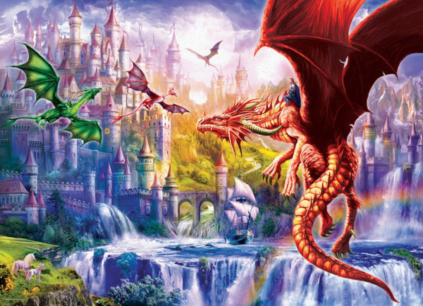 Eurographics - Dragon Kingdom By Jan Patrik (500-Piece Puzzle)