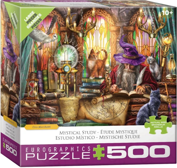 Eurographics - 500 Piece Jigsaw Puzzle - Mystical Study By Ciro Marchetti