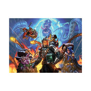 CLANK! DANS L'ESPACE - EXT; APOCALYPSE!
