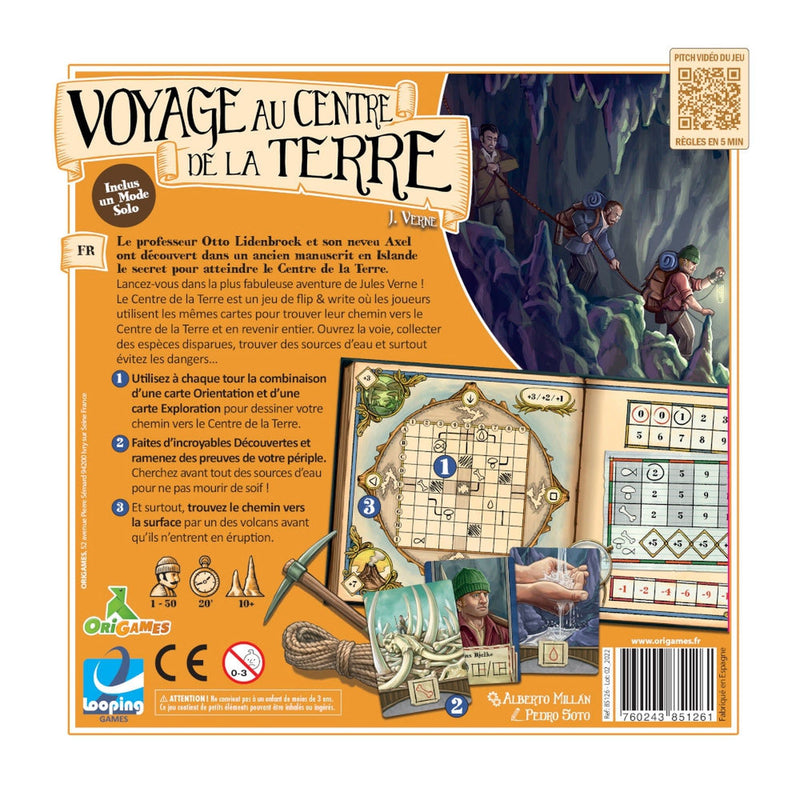 VOYAGE AU CENTRE DE LA TERRE
