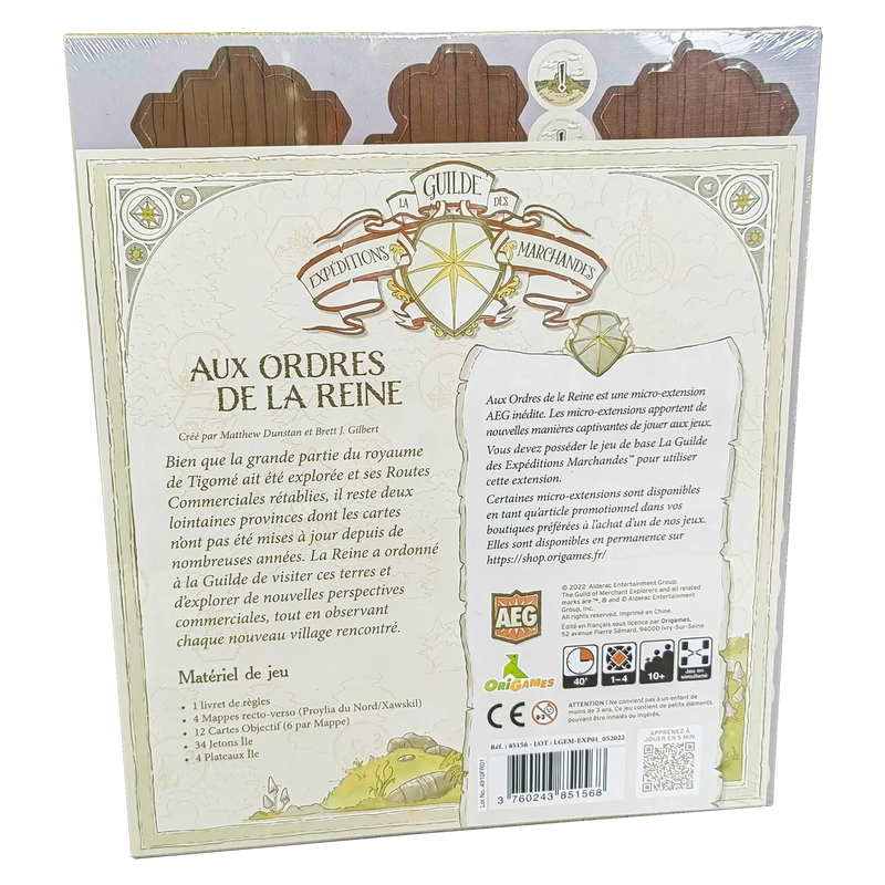 LA GUILDE DES EXPÉDITIONS MARCHANDES - EXTENSION AUX ORDRES DE LA REINE